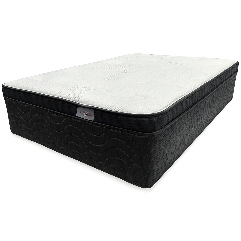 Horizon Euro Top plush mattress with Cloud Comfort Foam and durable coil support