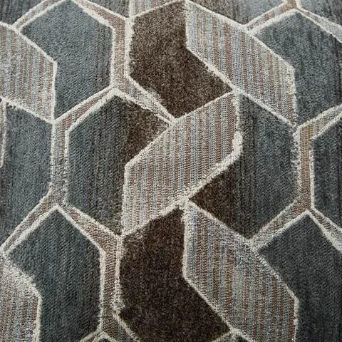 Close-up of the Sienna sofa collection showcasing the soft polyester upholstery, textured fabric, accent pillows, and quality craftsmanship.