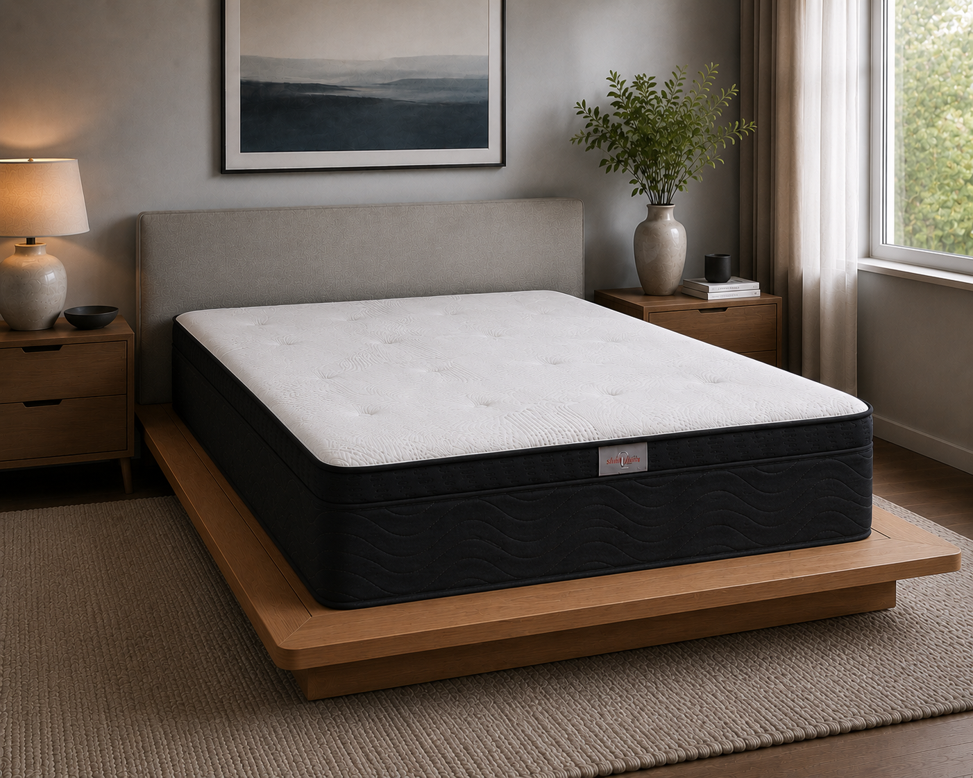 Horizon Euro Top mattress featuring reinforced edge support and plush Euro Top design