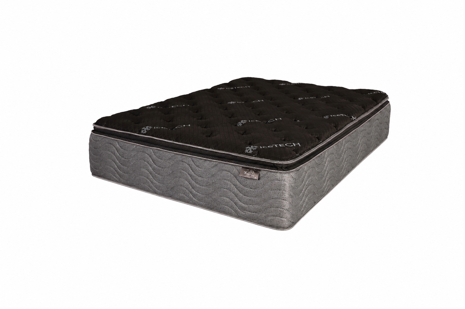 Clarion 15-inch ultra plush pillow top mattress with ICE TECH cooling fabric