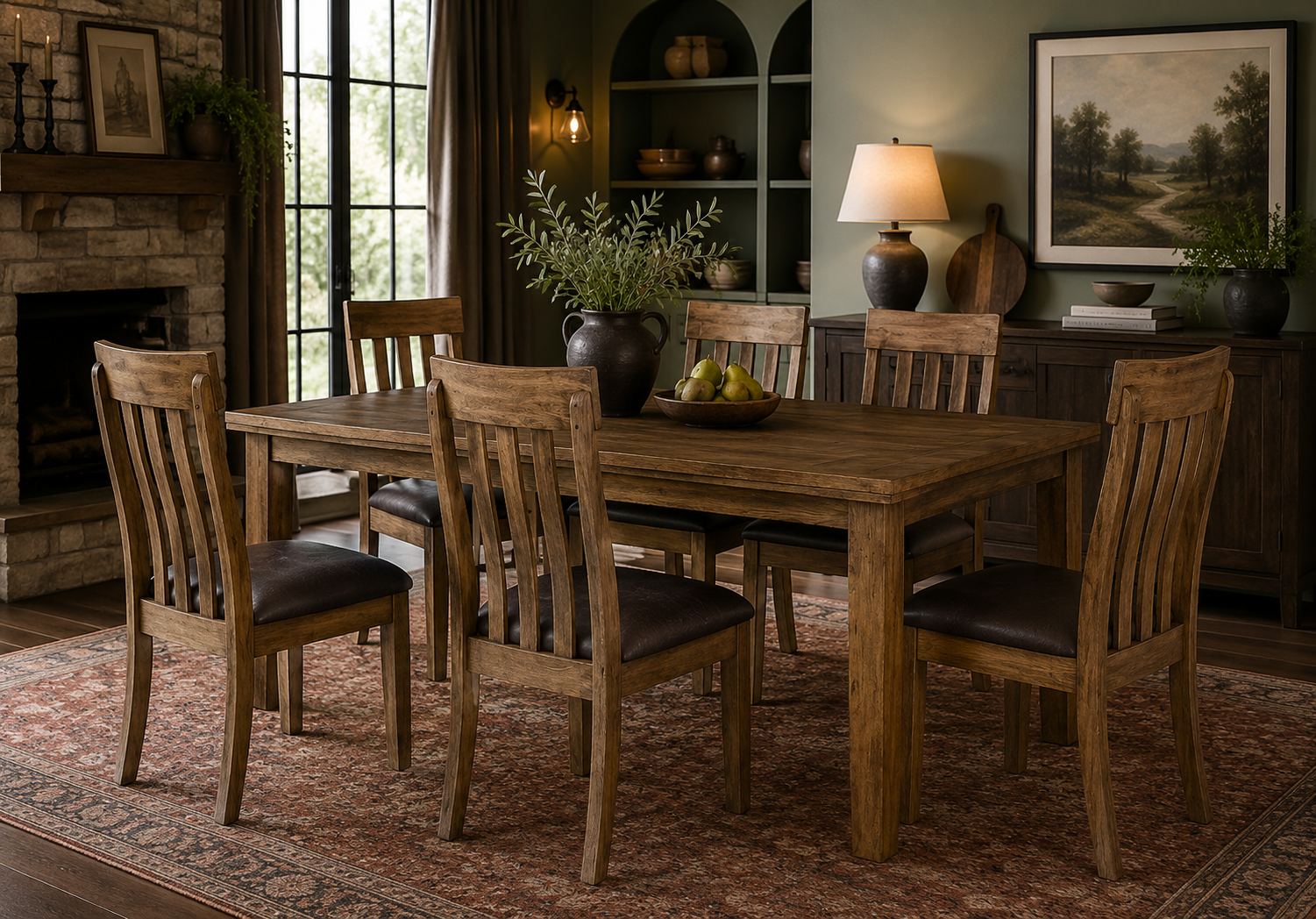 Urbanridge Butterfly Leaf Dining Set - Special Order