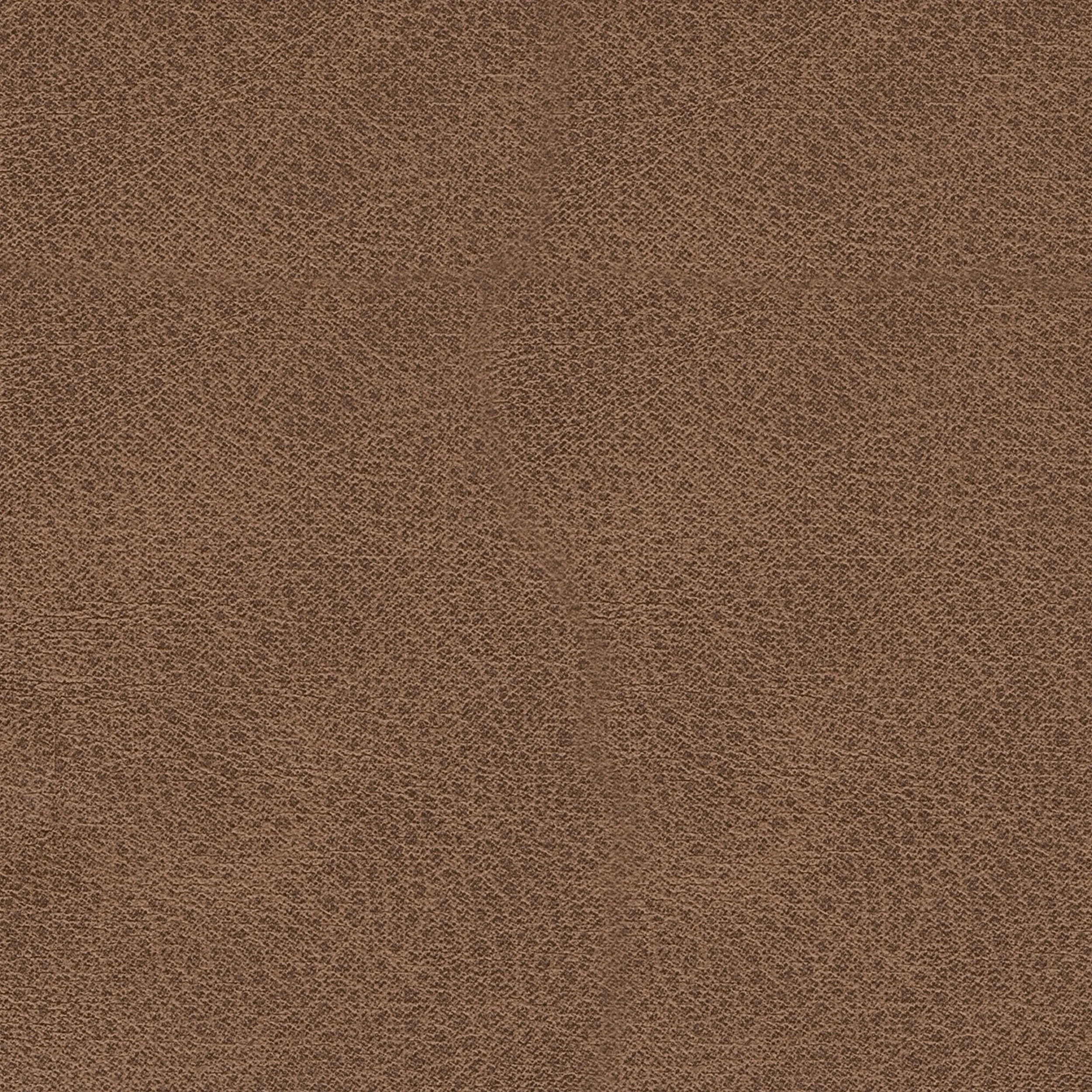 Close-up of the Weston sectional showcasing the faux leather upholstery, jumbo stitching, plush cushions, and quality craftsmanship.