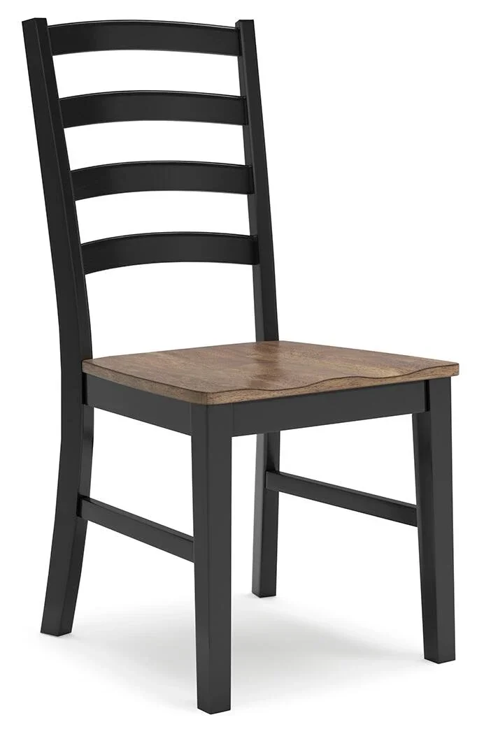 Close-up of the Black Windsor dining chair highlighting the wood grain, black finish, and craftsmanship.