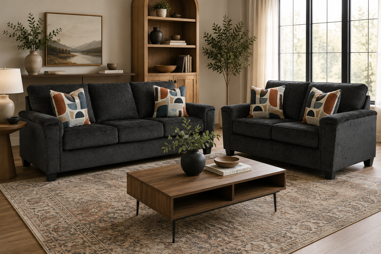 Everett Sofa & Loveseat Collection