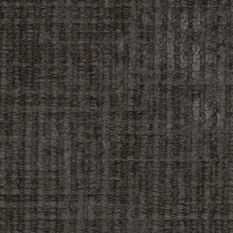 Close-up of the Everett sofa collection showcasing the soft polyester fabric, abstract-pattern accent pillows, and quality craftsmanship.