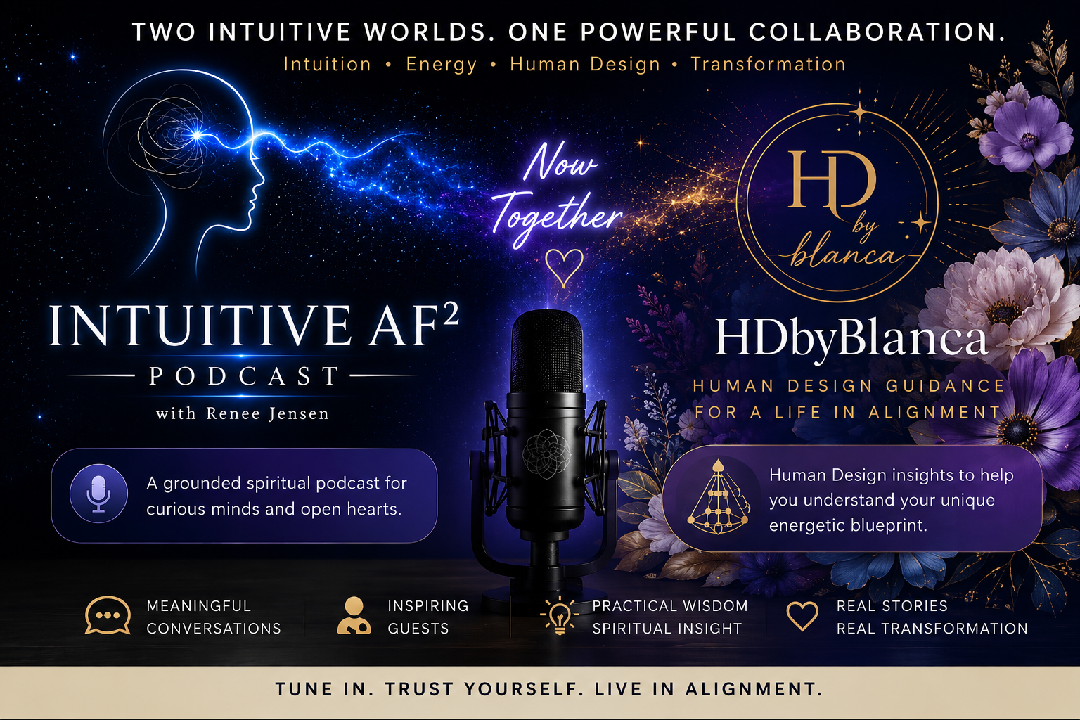 Joining the Intuitive AF² Podcast as Producer and Recurring Guest