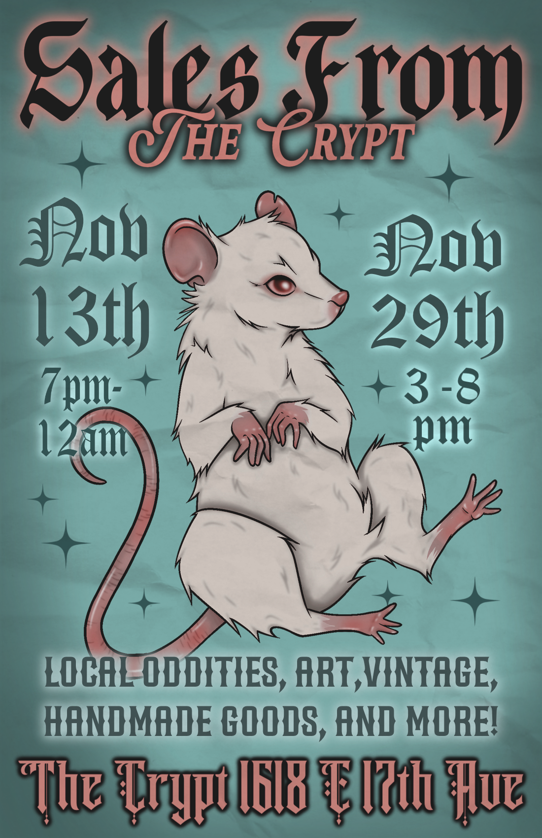 Sales from the Crypt Nov 2025