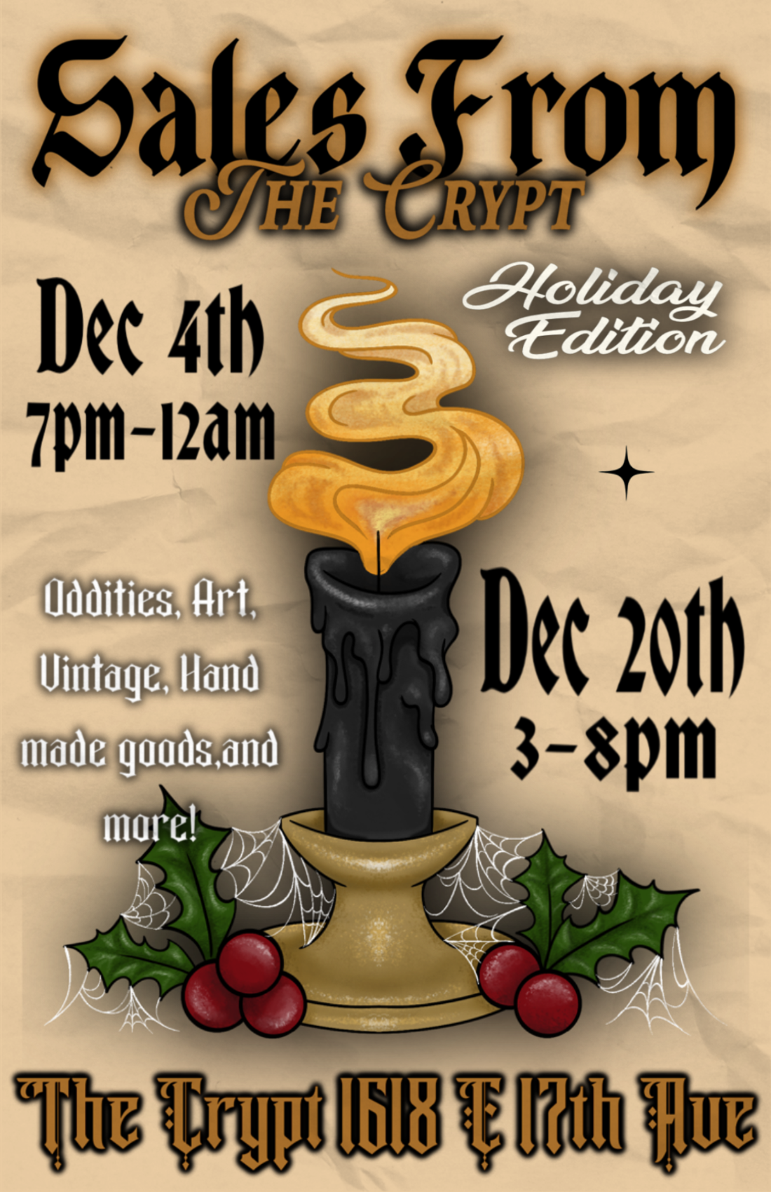 Sales from the Crypt Dec 2025