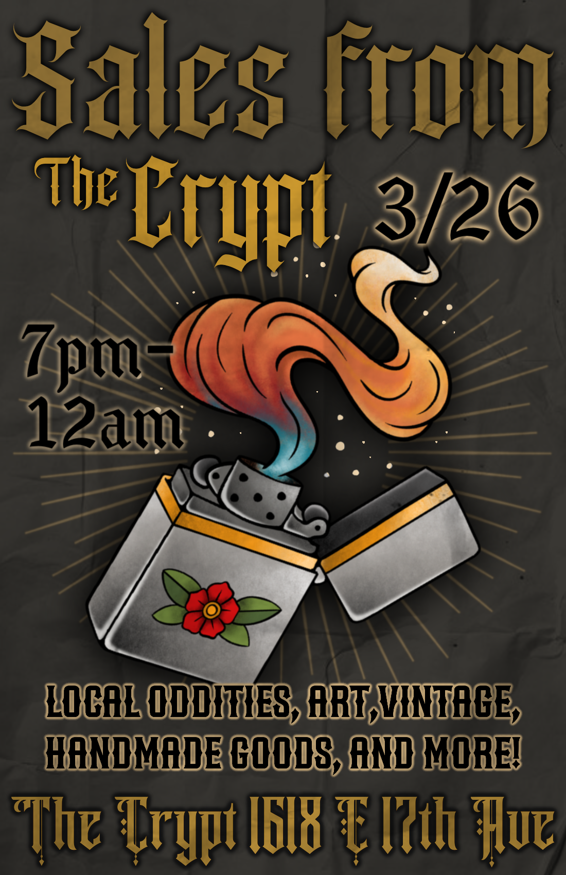 Sales from the Crypt March 2026