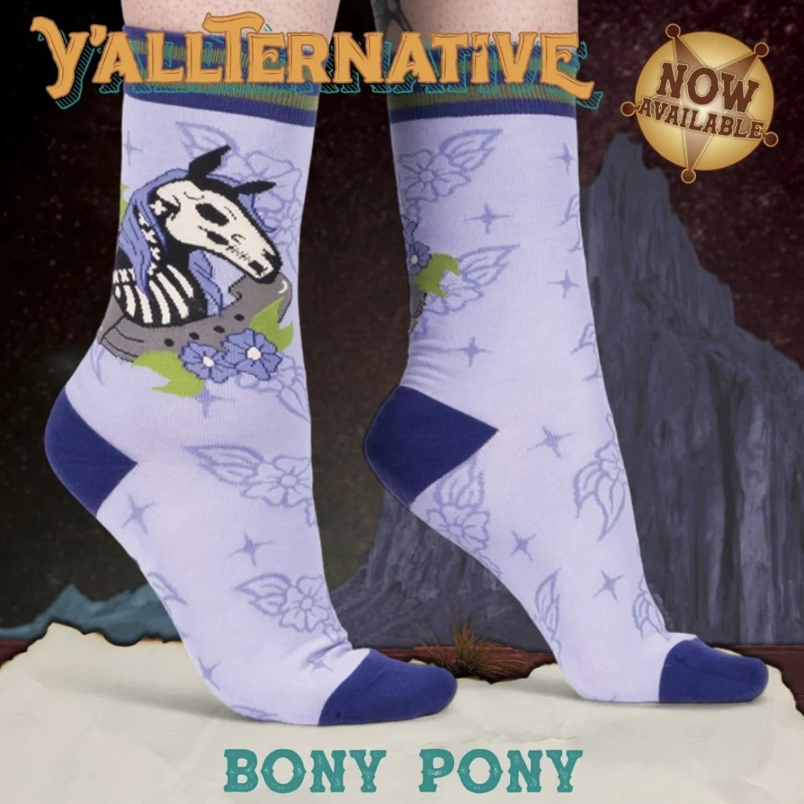 Foot Clothes socks Bony Pony