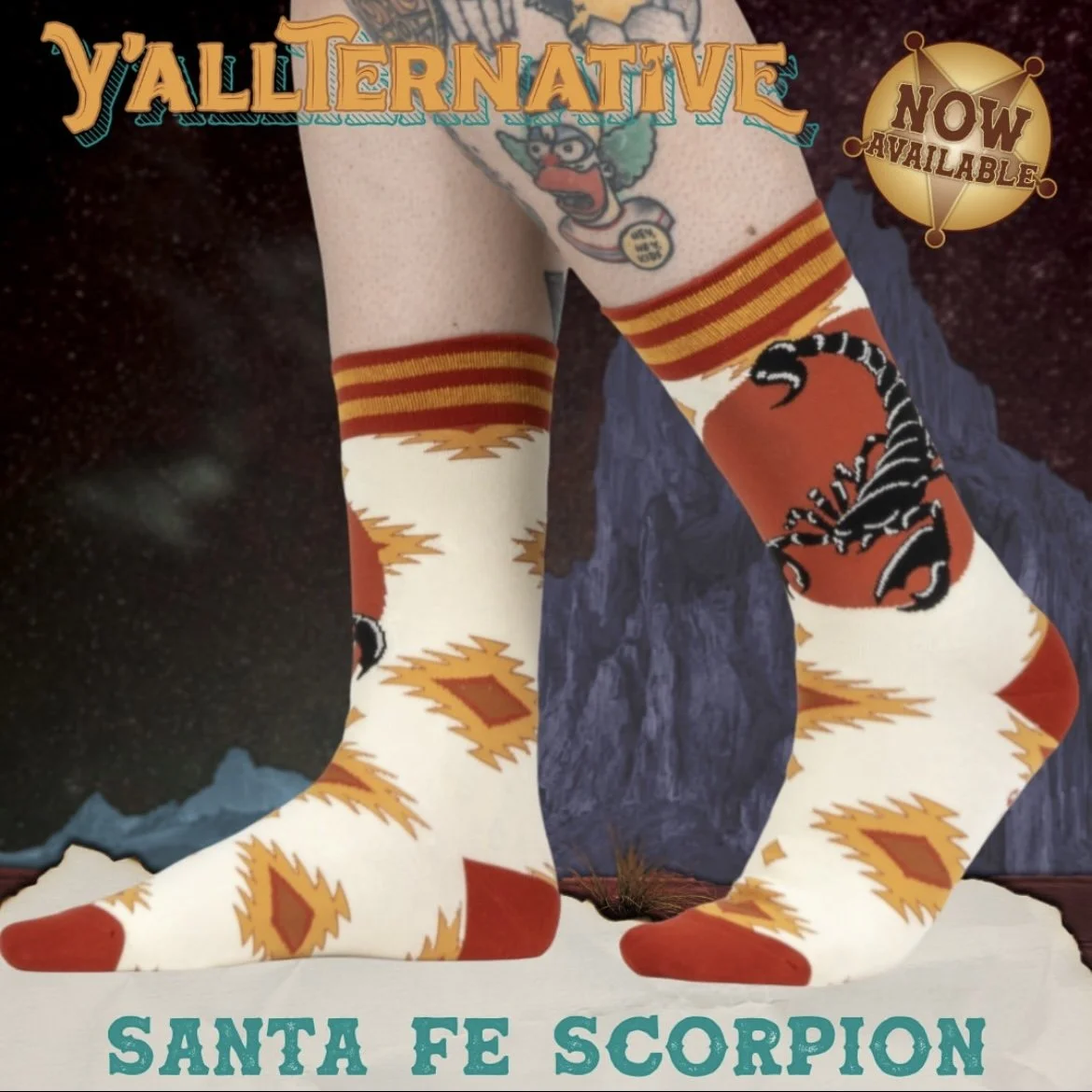 Foot Clothes socks Sante Fe Scorpion
