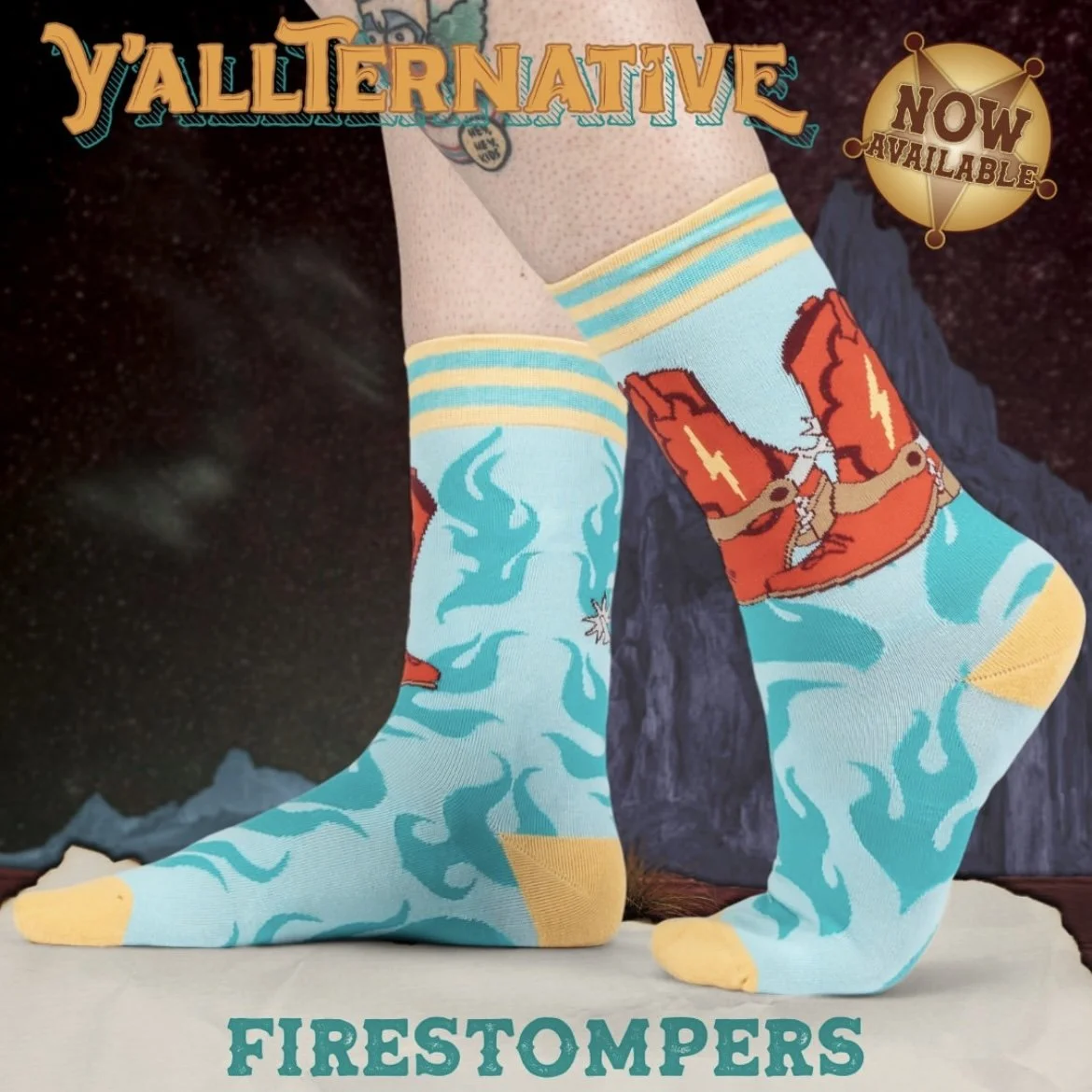 Foot Clothes socks Fire Stompers