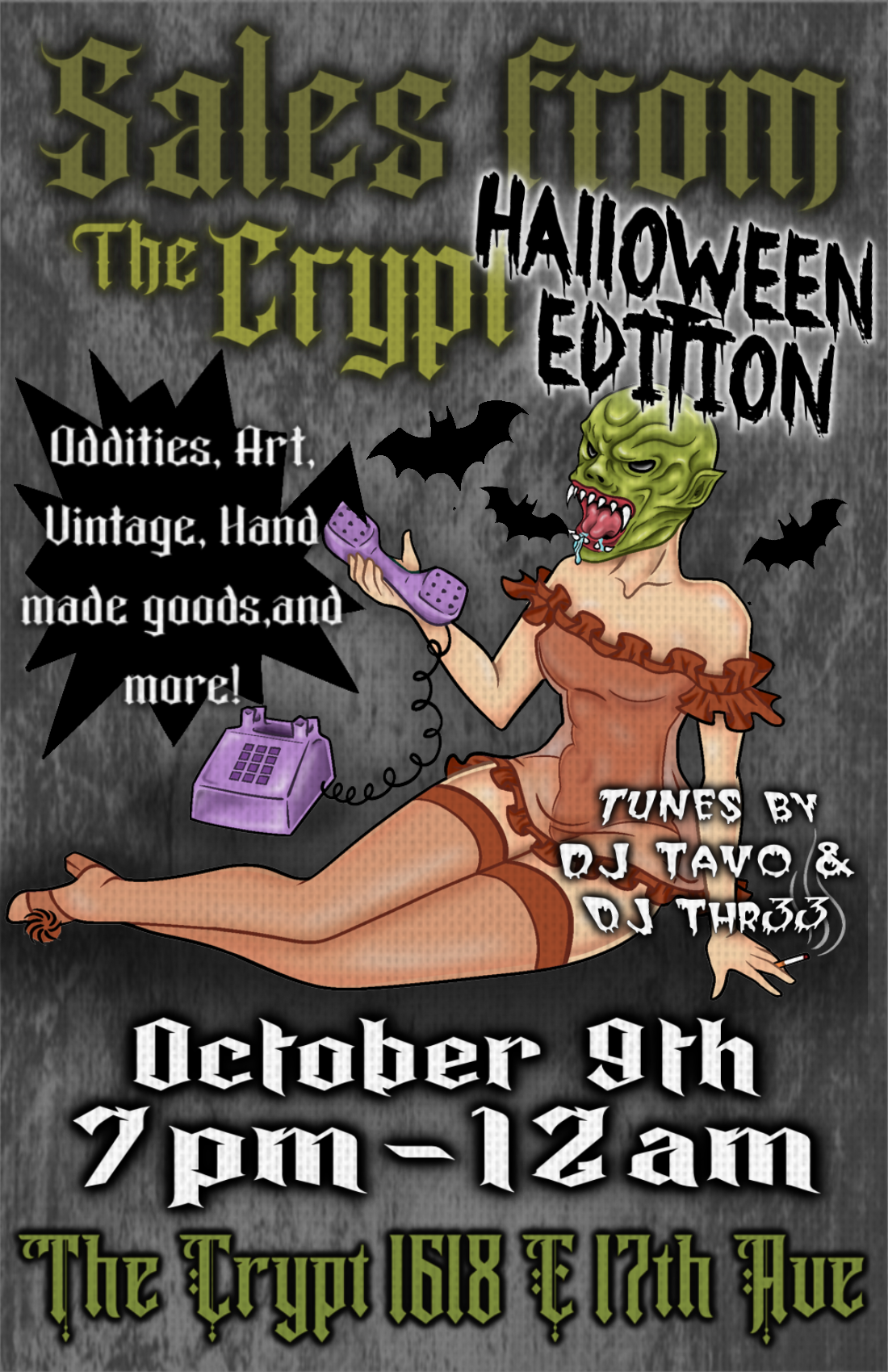 Sales from the Crypt Oct 2025
