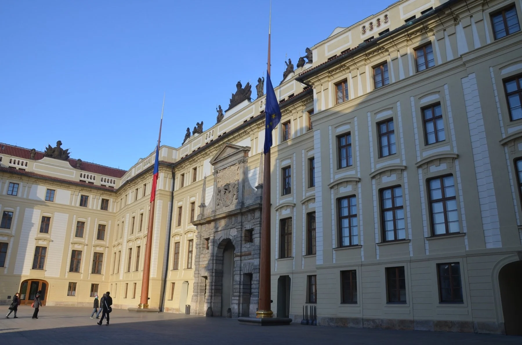 Pražský hrad, oprava fasád a střech