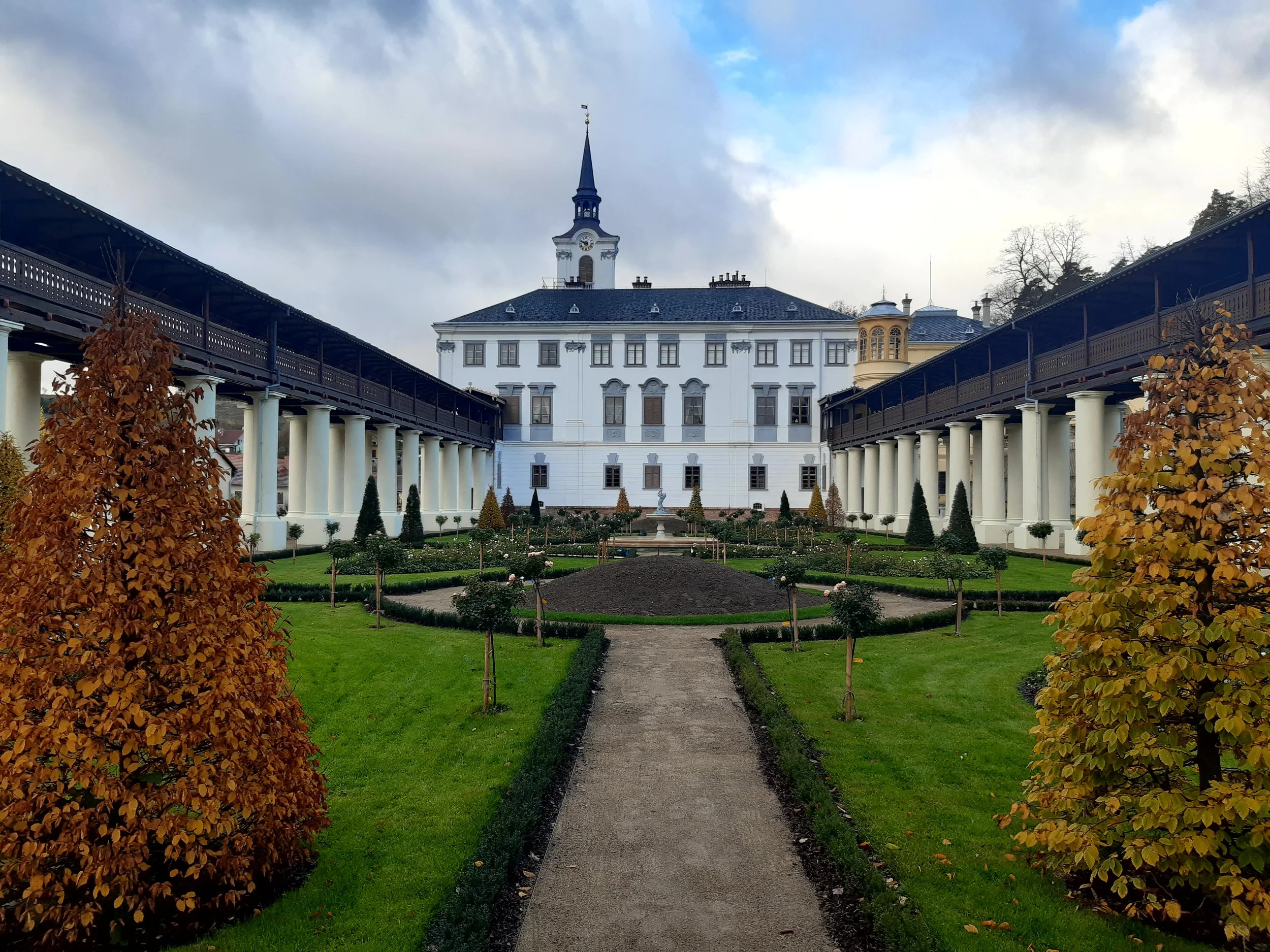 Lysice, zámecká zahrada