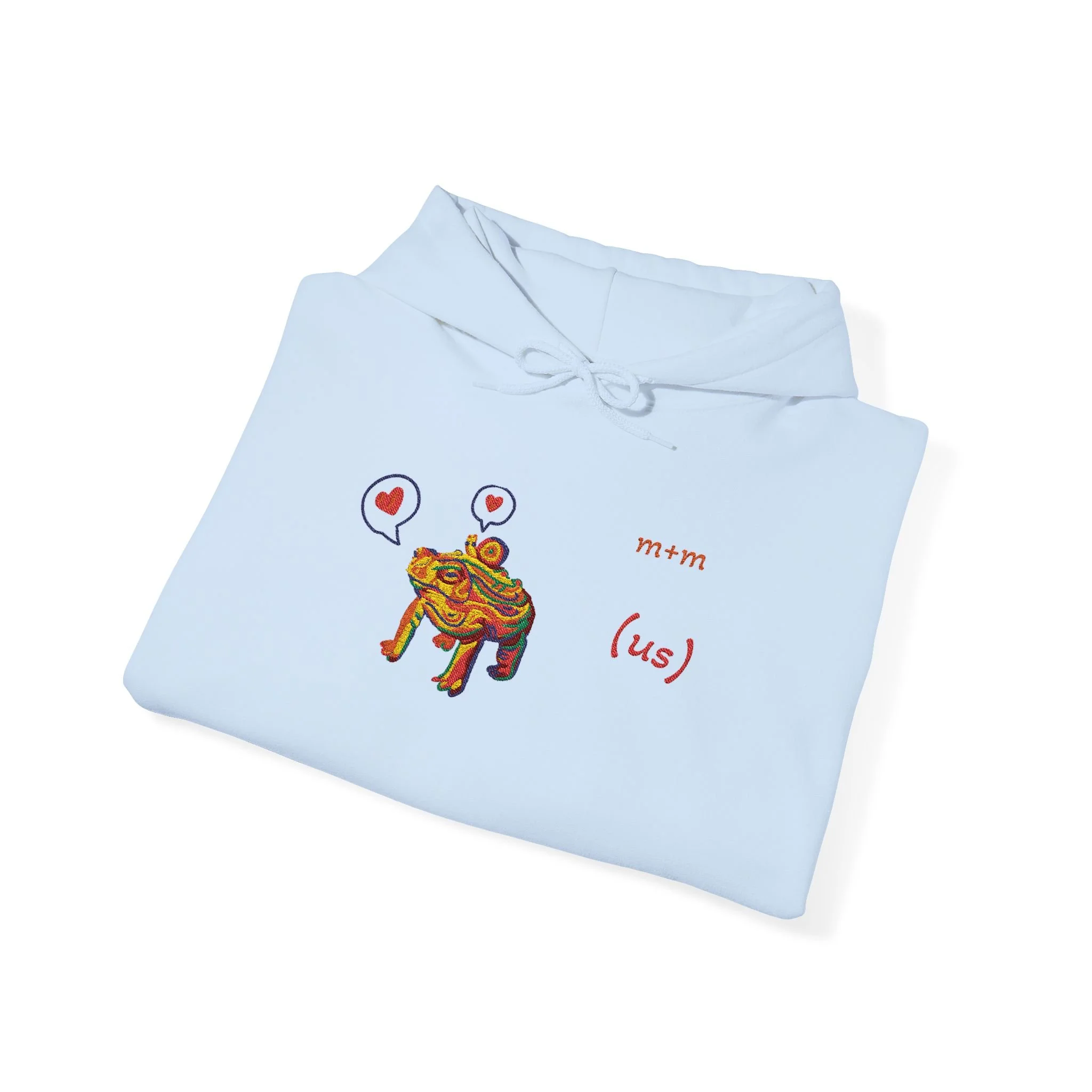 Customizable Embroidered Couple's Hoodie