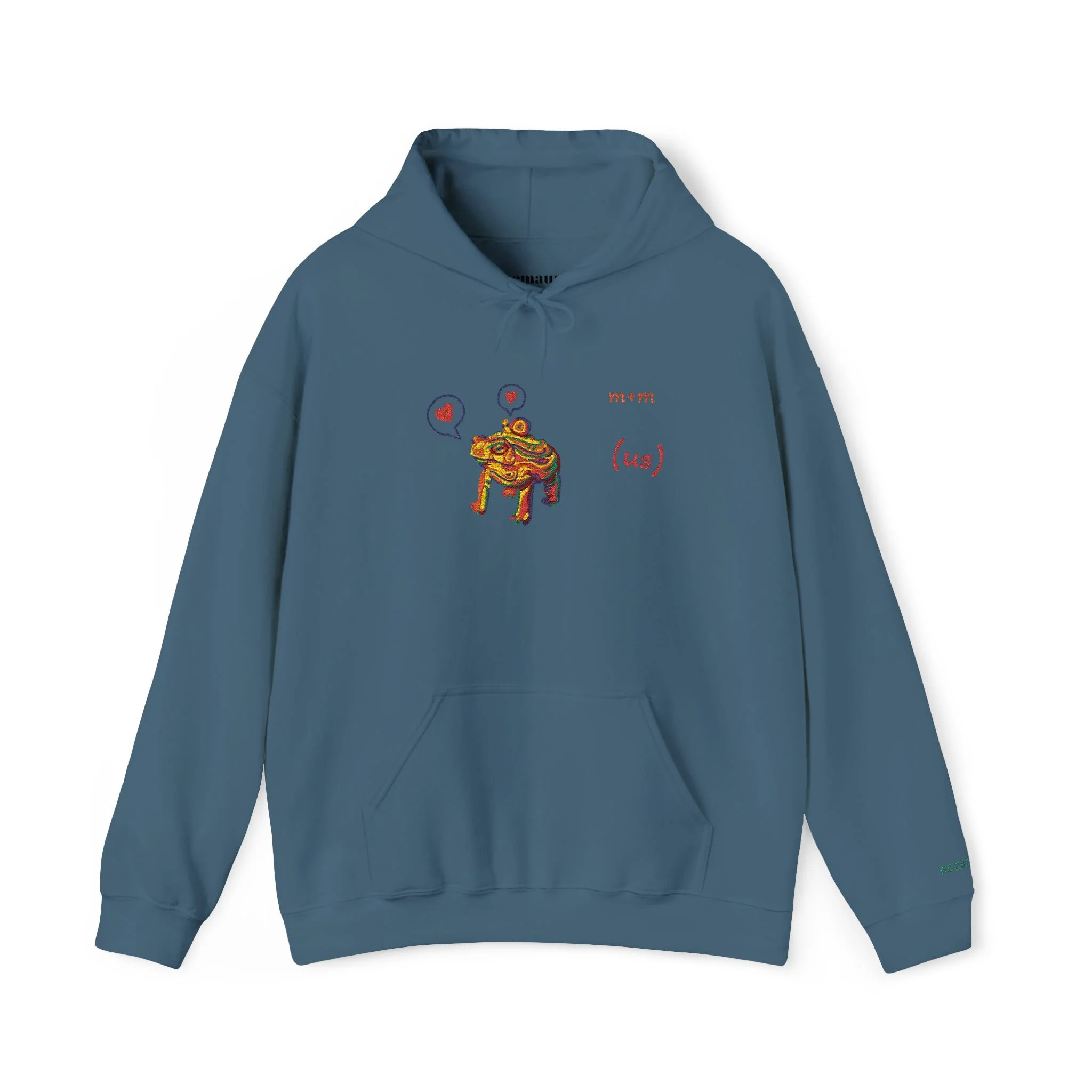 Customizable Embroidered Couple's Hoodie