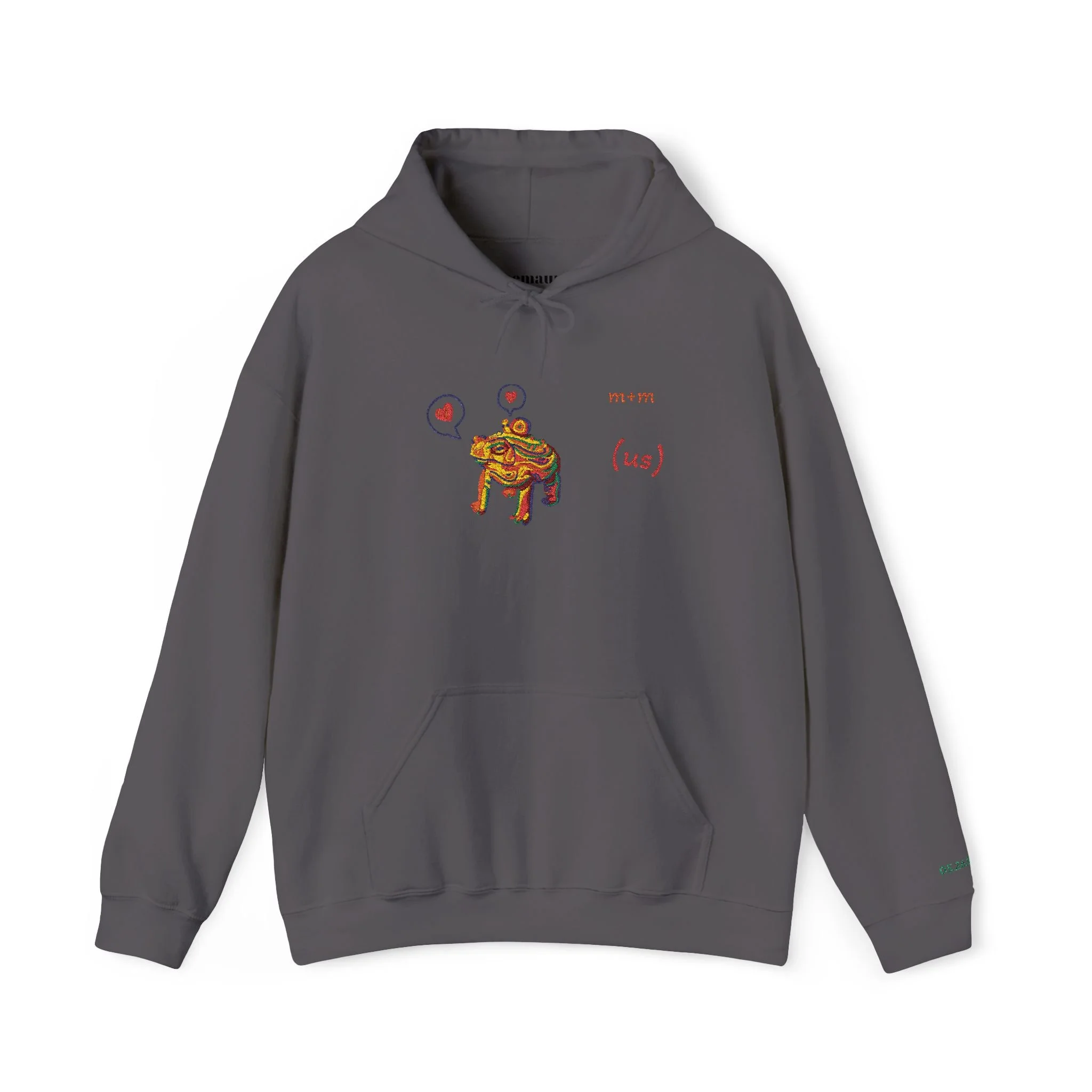Customizable Embroidered Couple's Hoodie