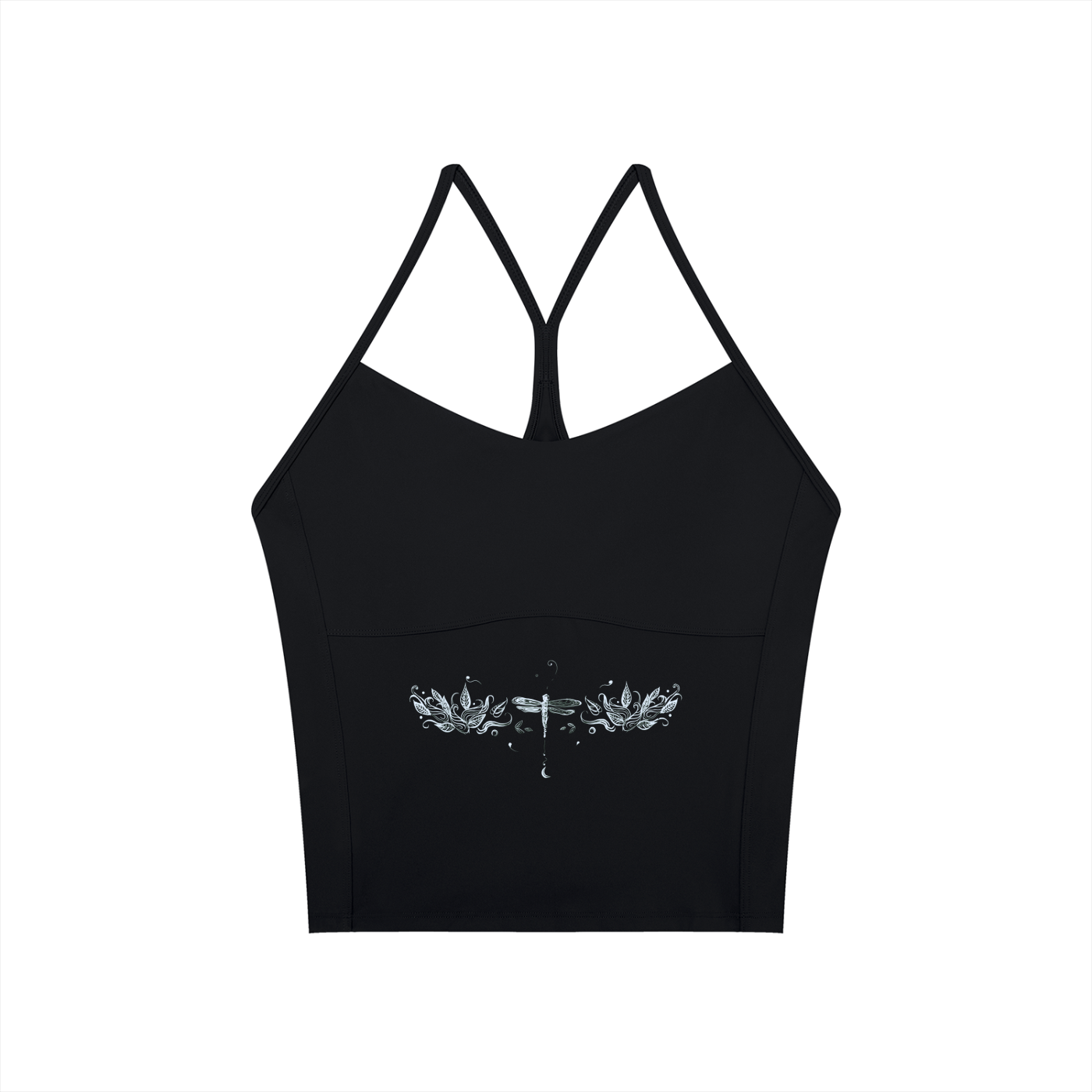 Women’s Black DRAGONFLY Tanktop/Sports Bra