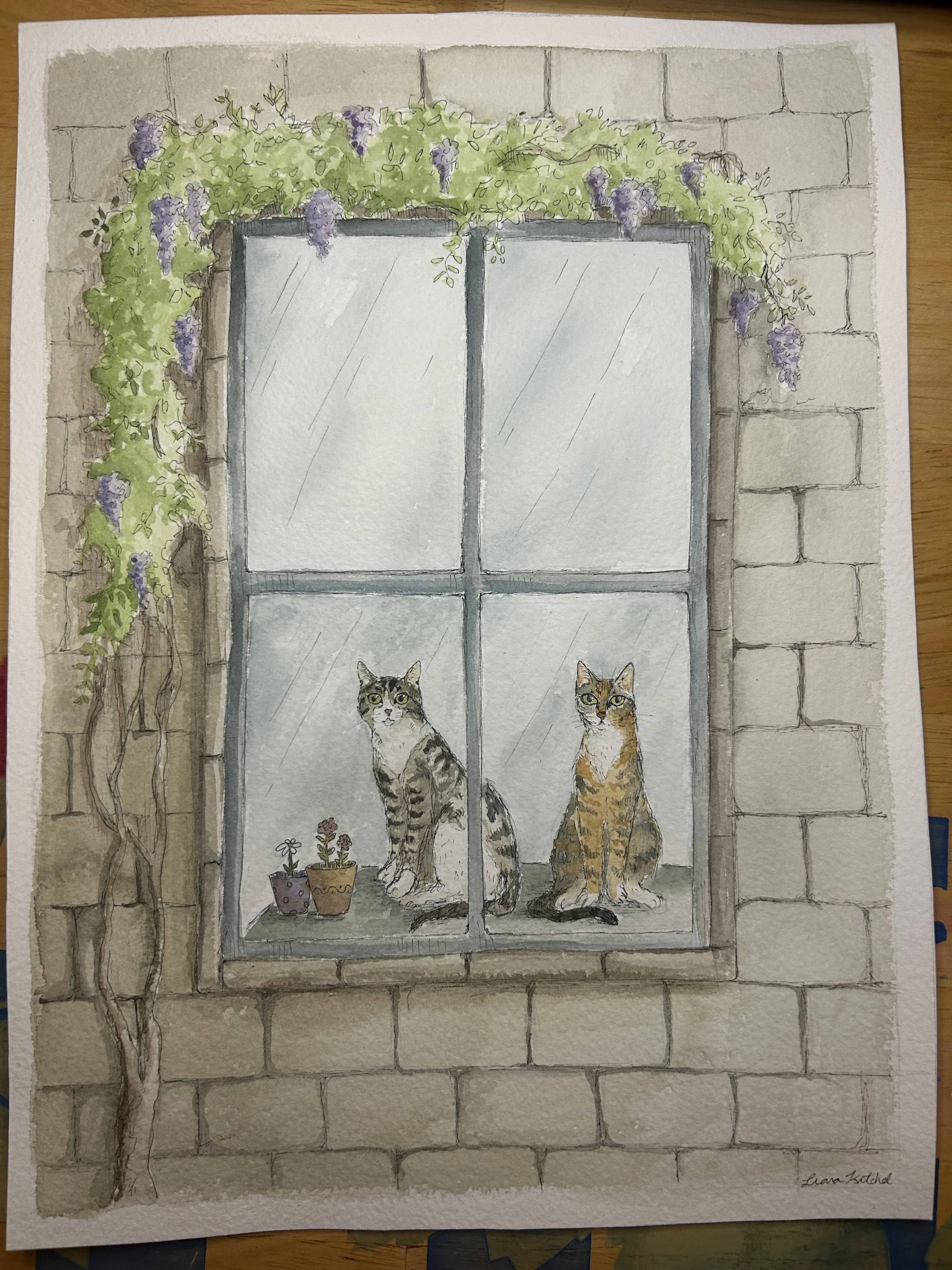 Watercolor Pet Portait