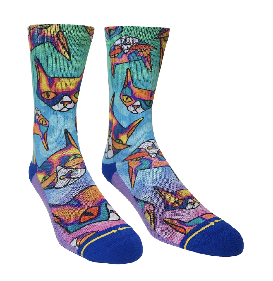 cat socks!