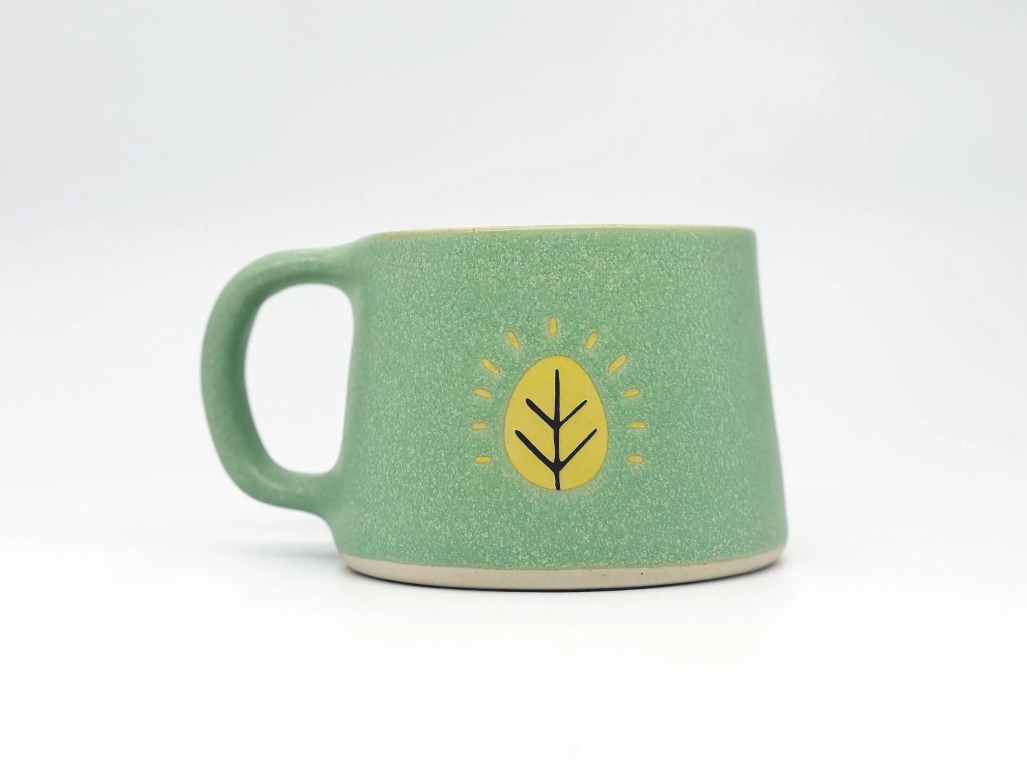 Sugar Leaf Ceramic Mug