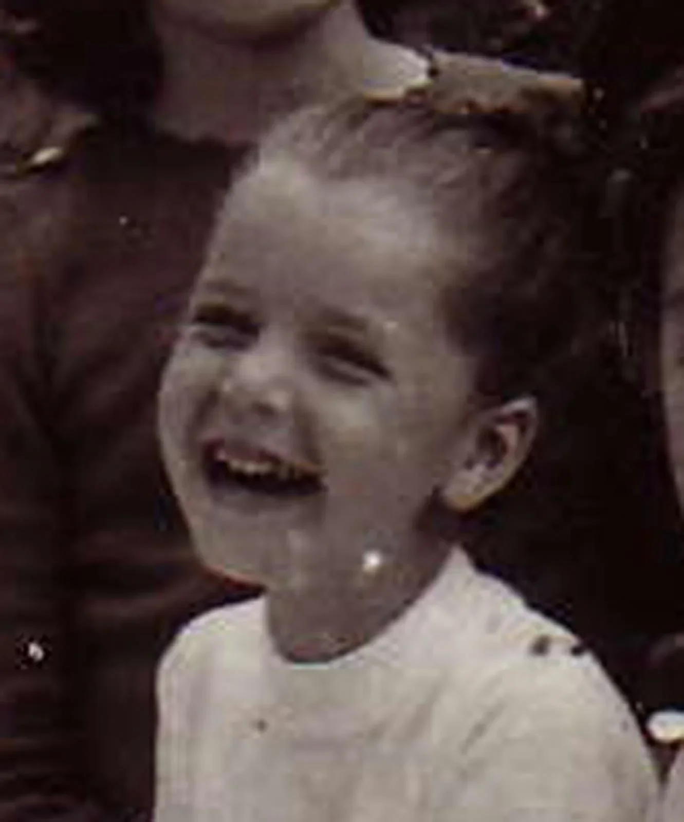 Tchera Niyego as a four year old