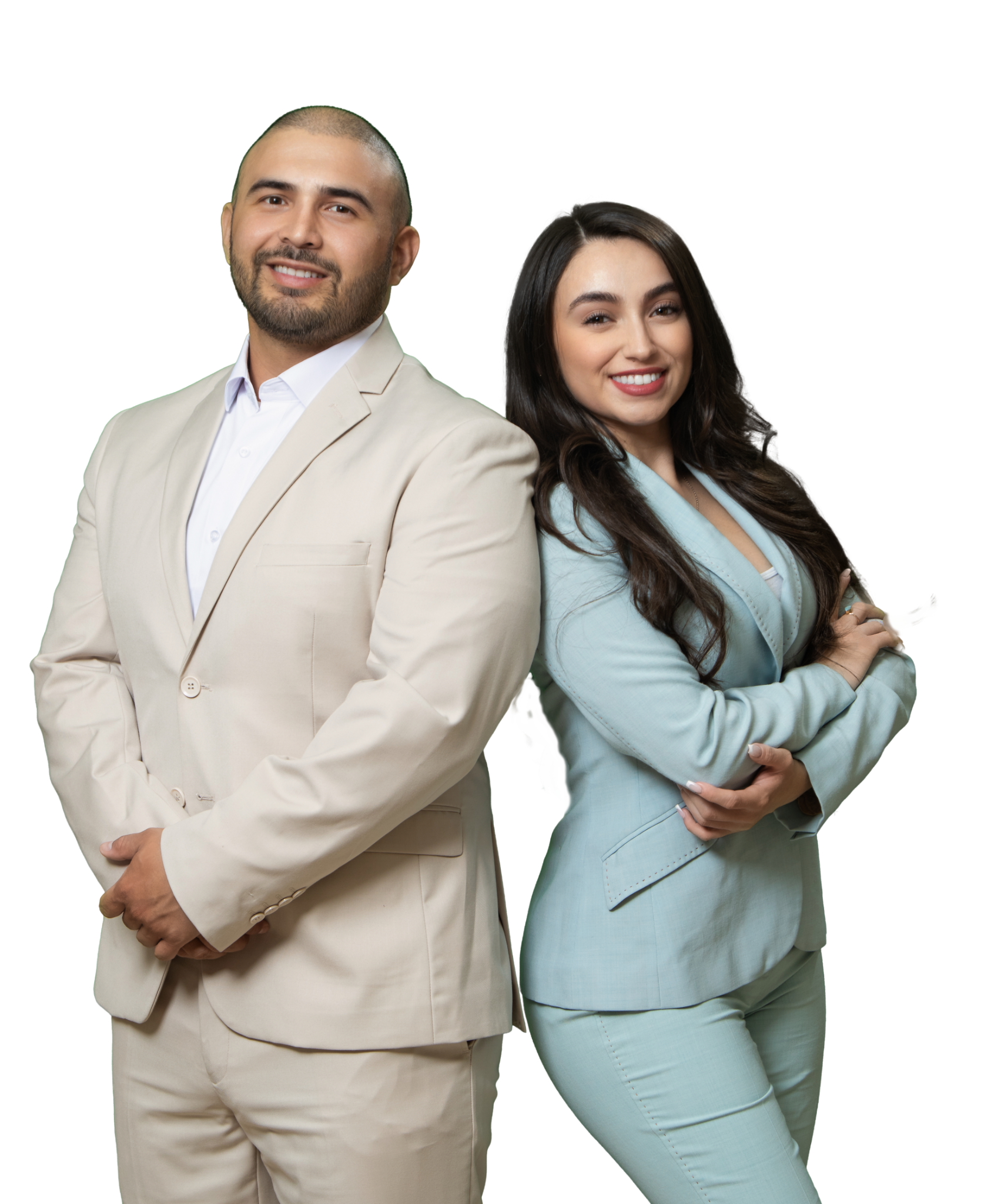 Joseph and Alexziz Rose Villaescusa, real estate team