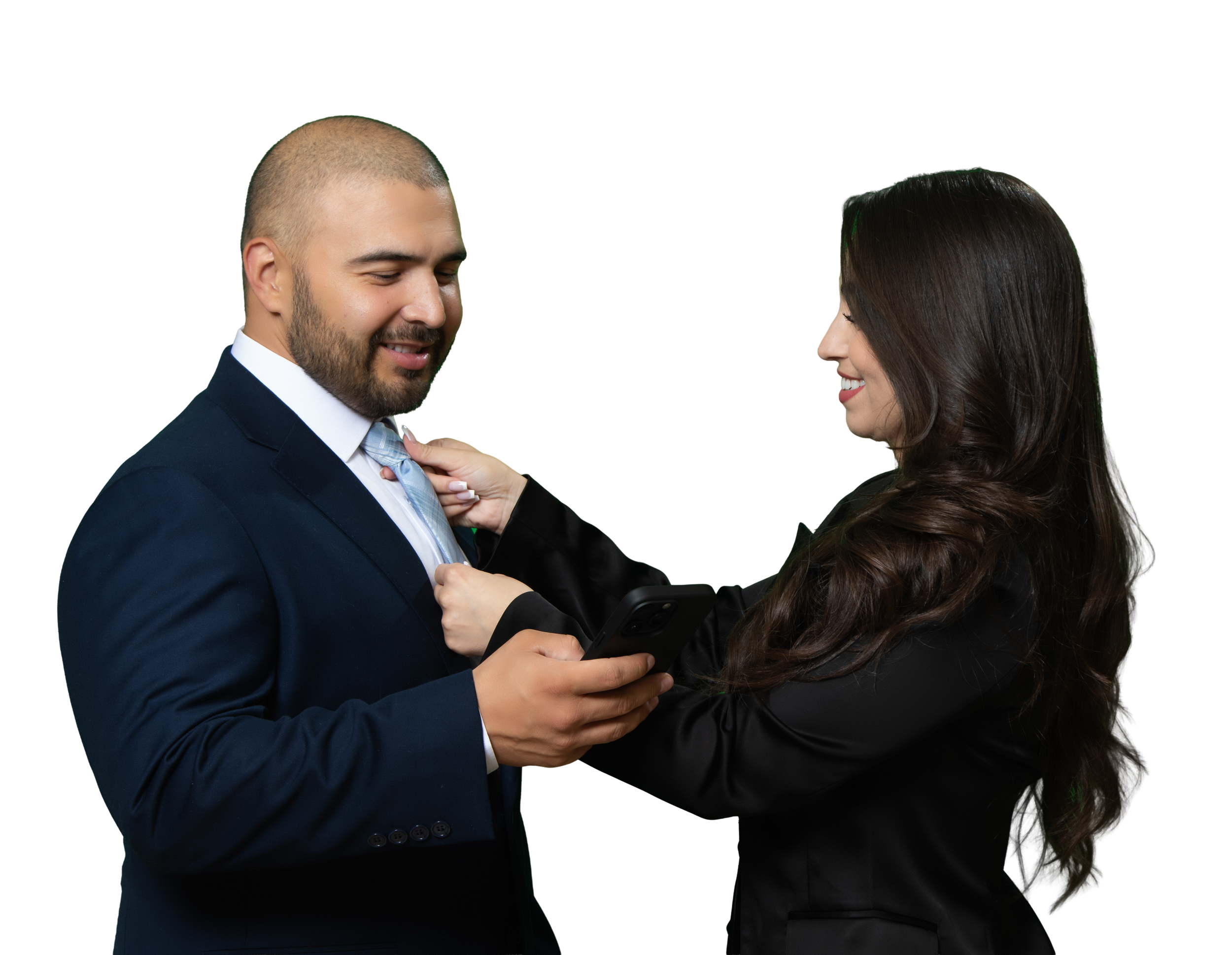 Alexziz Rose helping Joseph prepare for a confident home-selling presentation