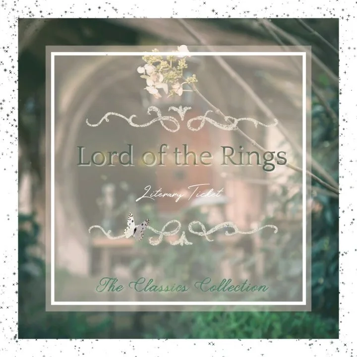 ✨ It&rsquo;s finally time to announce the Lord of the Rings Literary Ticket from The Classics Collection! ✨
.
.
✨No surprise that this ticket is bringing you to The Shire. Welcome to Hobbiton! This design is printed on a translucent emerald colored a