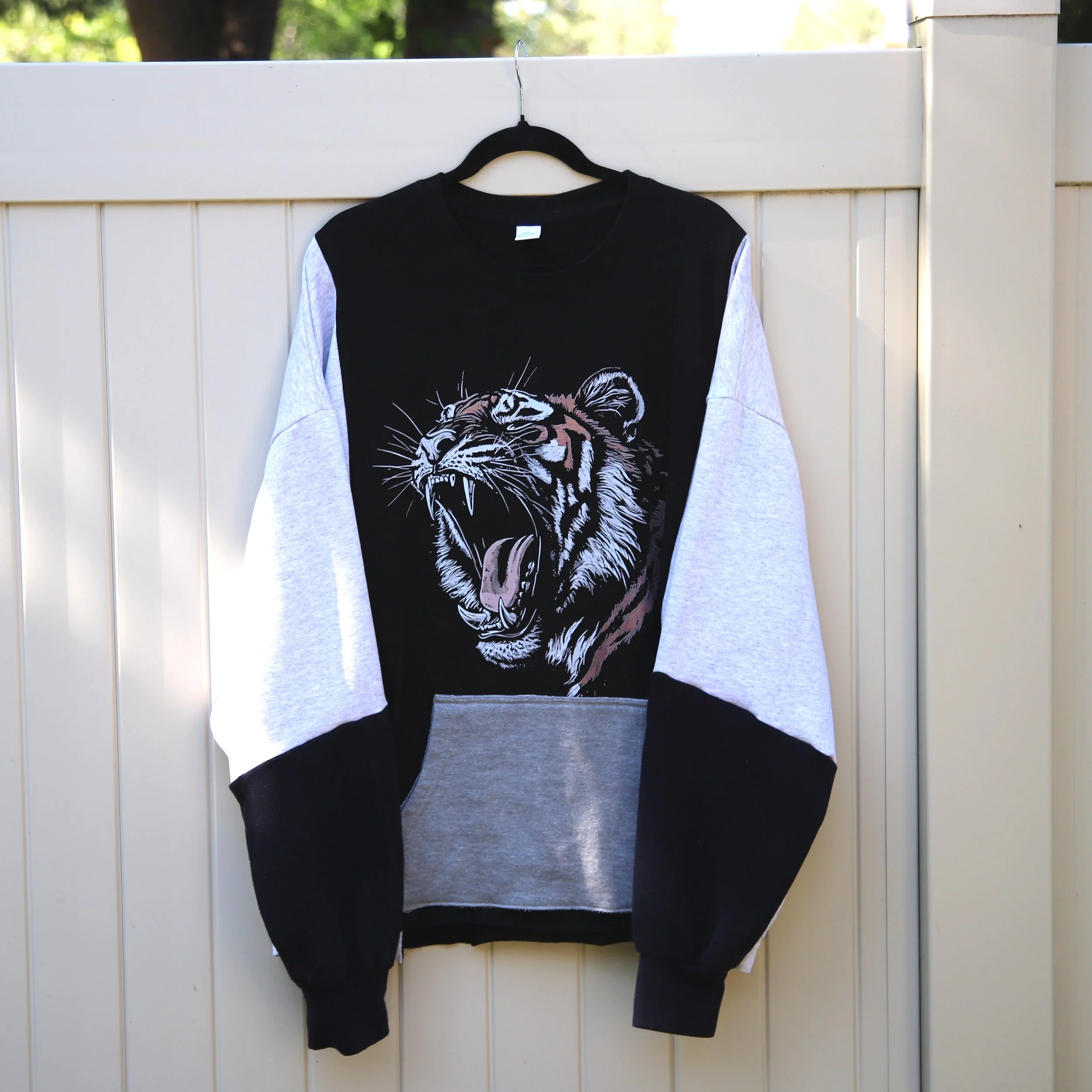 Tiger Upcycled Sweater