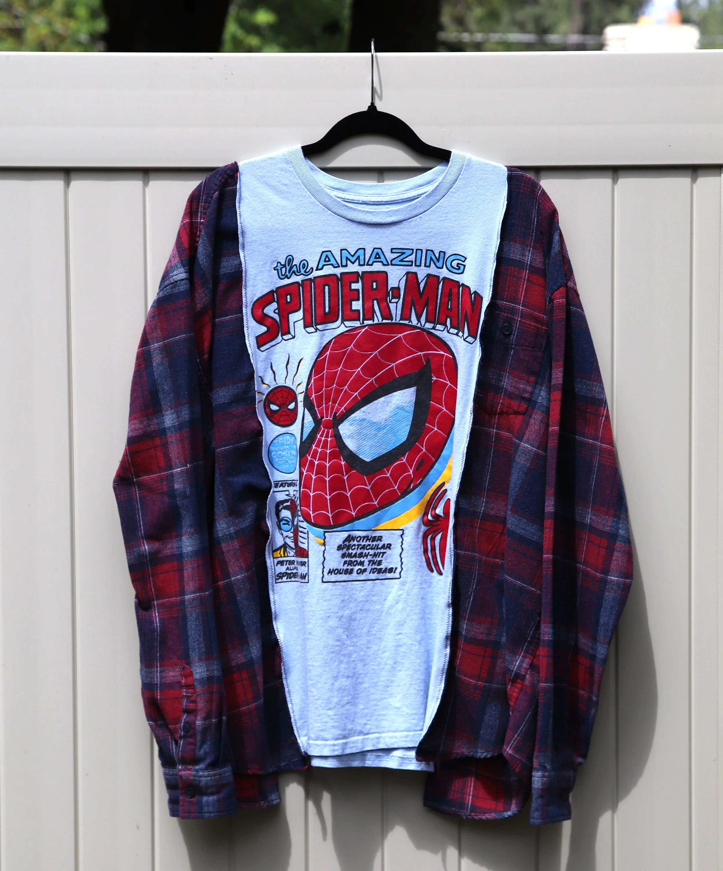 Spiderman Upcycled Shirt