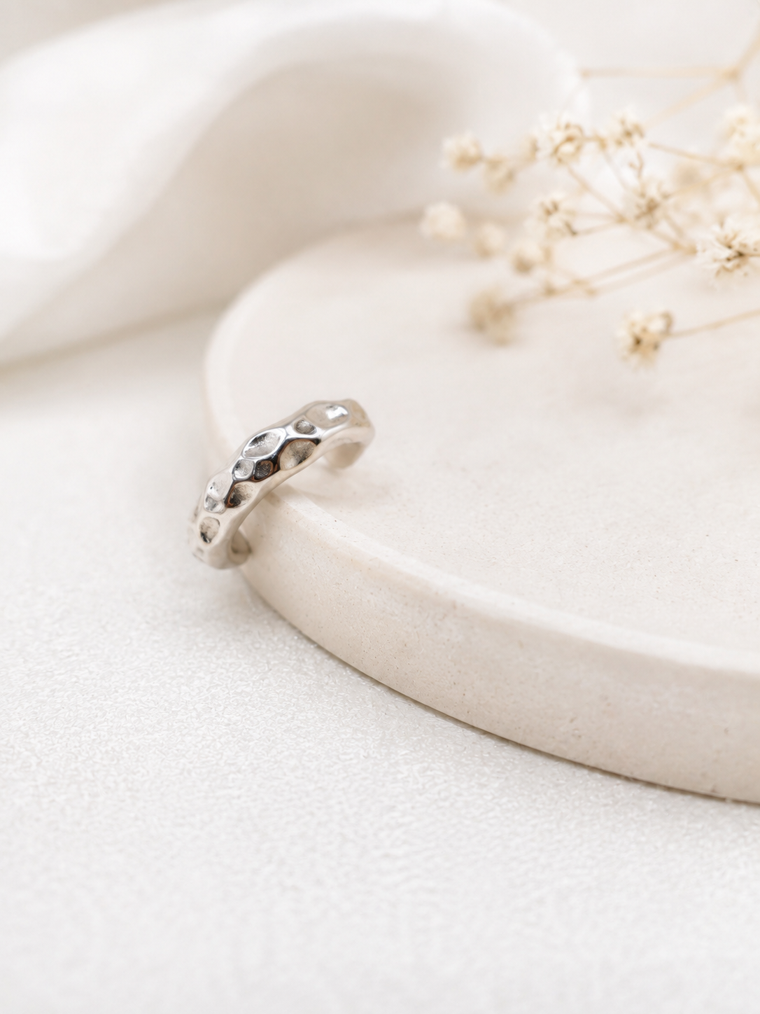 Hammered Ear Cuff