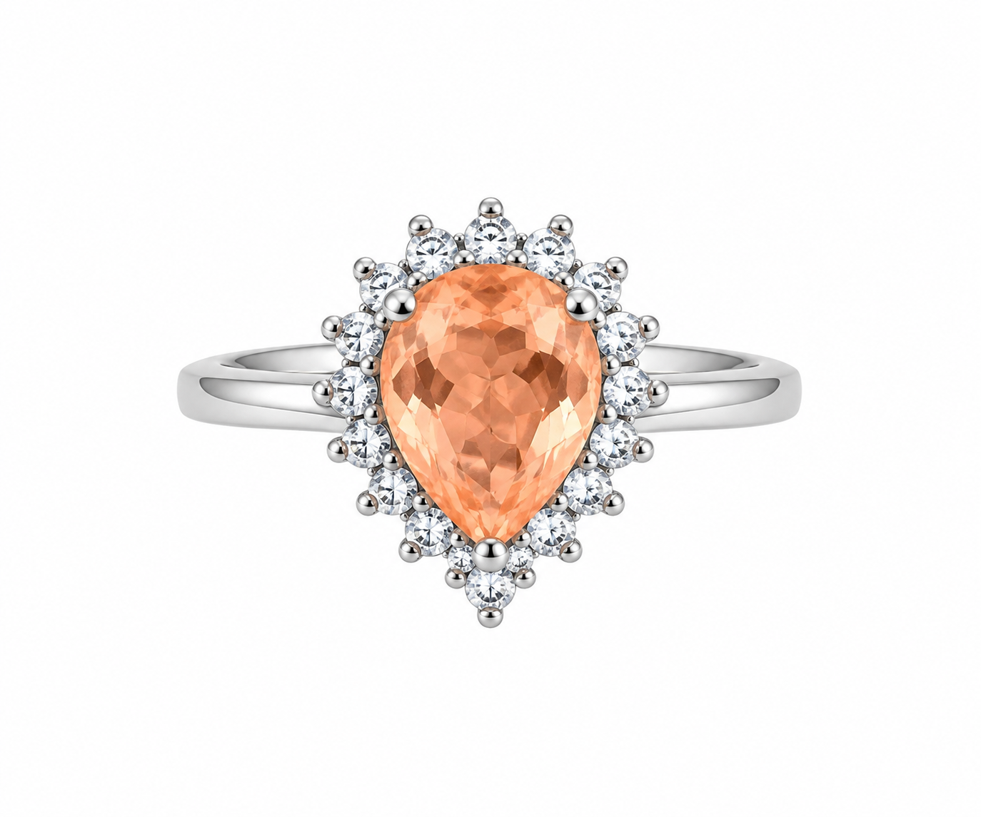 Peach Glow Ring