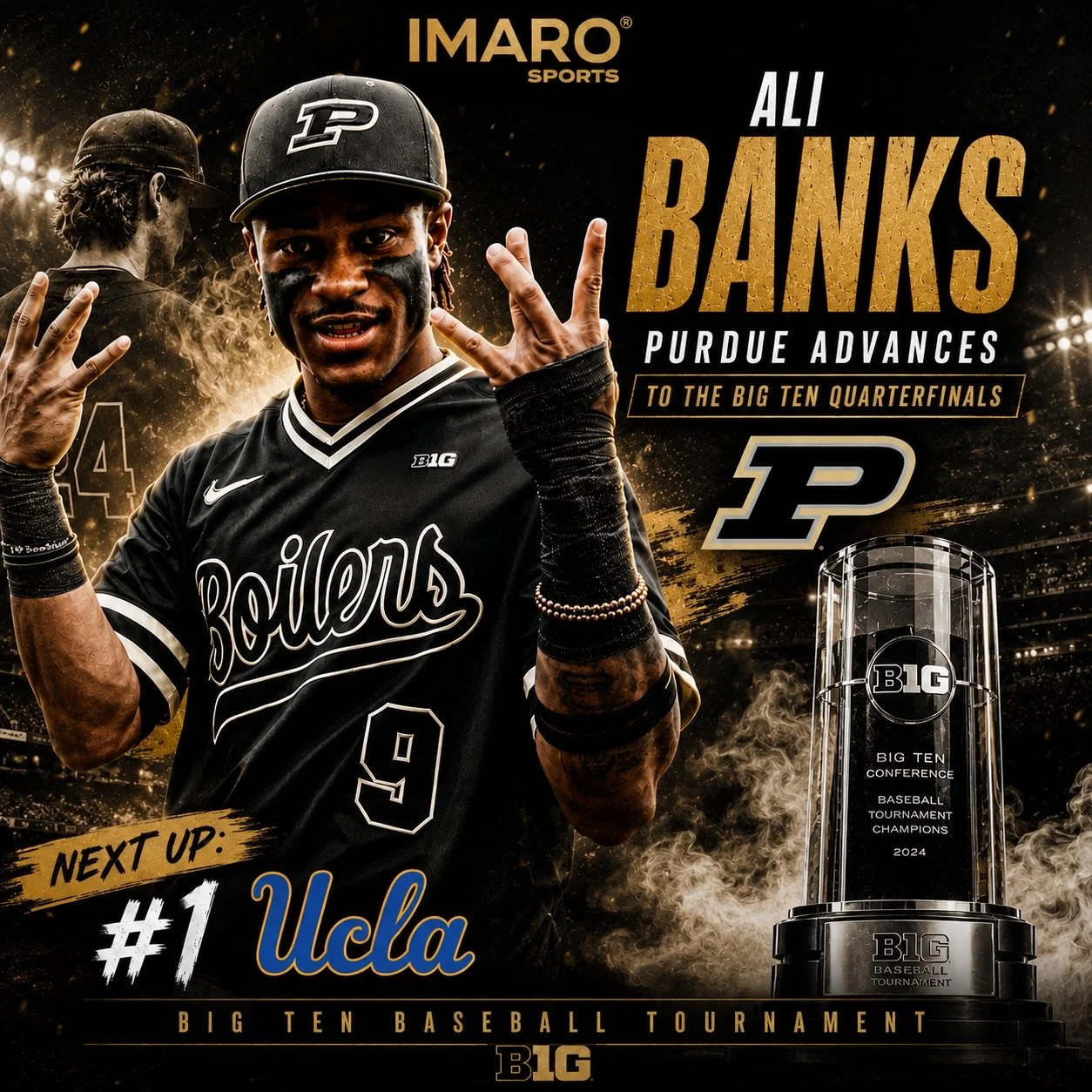 SURVIVE AND ADVANCE ⚔️

Purdue is moving on to the Big Ten Quarterfinals after another statement performance, and the road only gets tougher from here.

Next up: #1 UCLA.

Ali Banks continues to bring the energy and presence that fuels the Boilers as