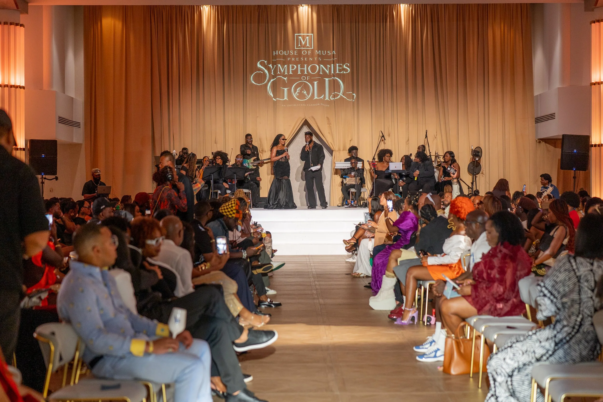 Spreading the Gold: Three Nights Inside House of Musa Fashion Week DC