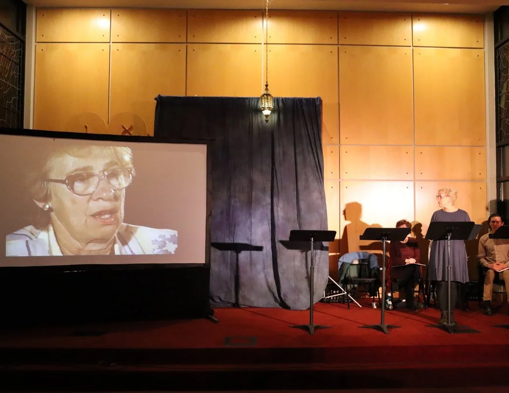 And Then They Came for Me show at Temple Sinai