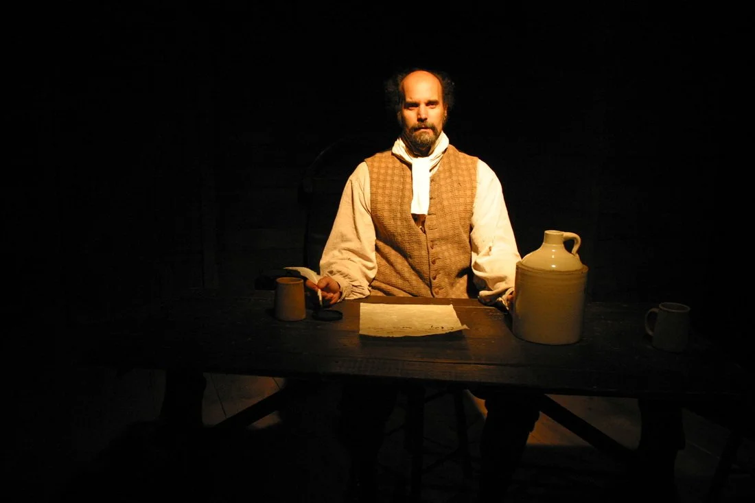 image of actor in O’Carolan’s Farewell to Music 