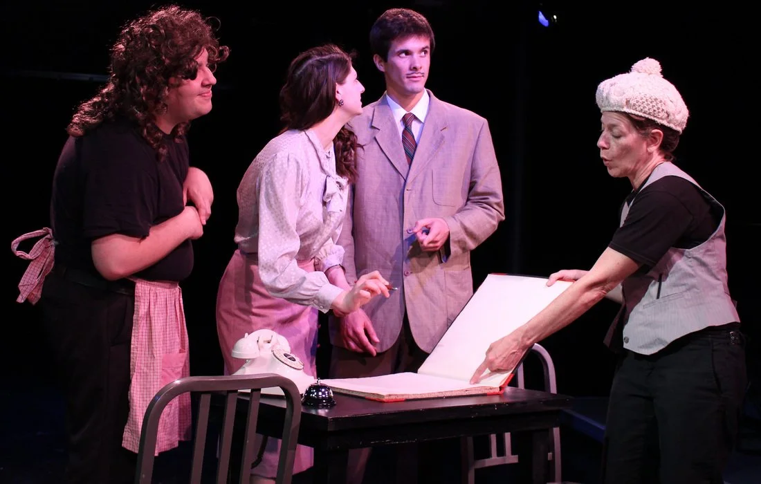 cast of The Bake Off of The 39 Steps