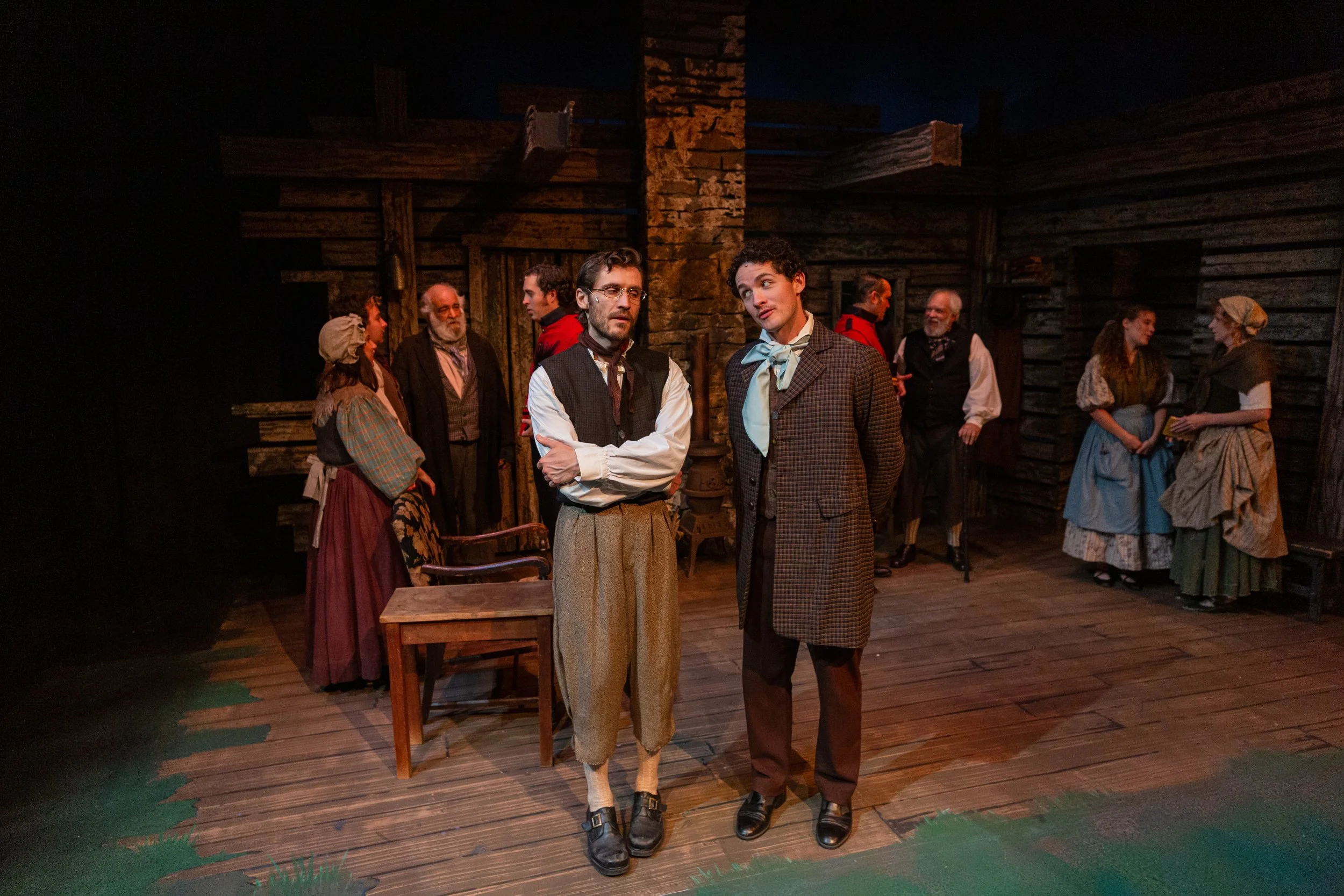 Quinn Rol and cast in Translations play