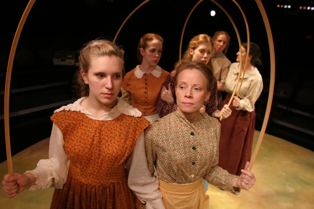 the cast of Quilters