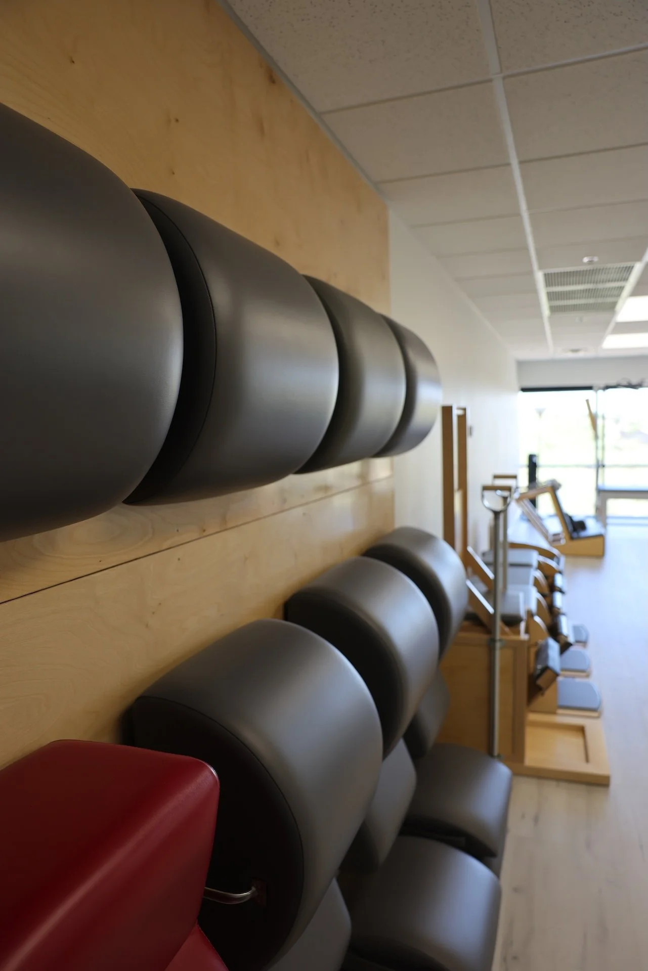 Traditional Pilates apparatus setup inside a Scottsdale Pilates studio