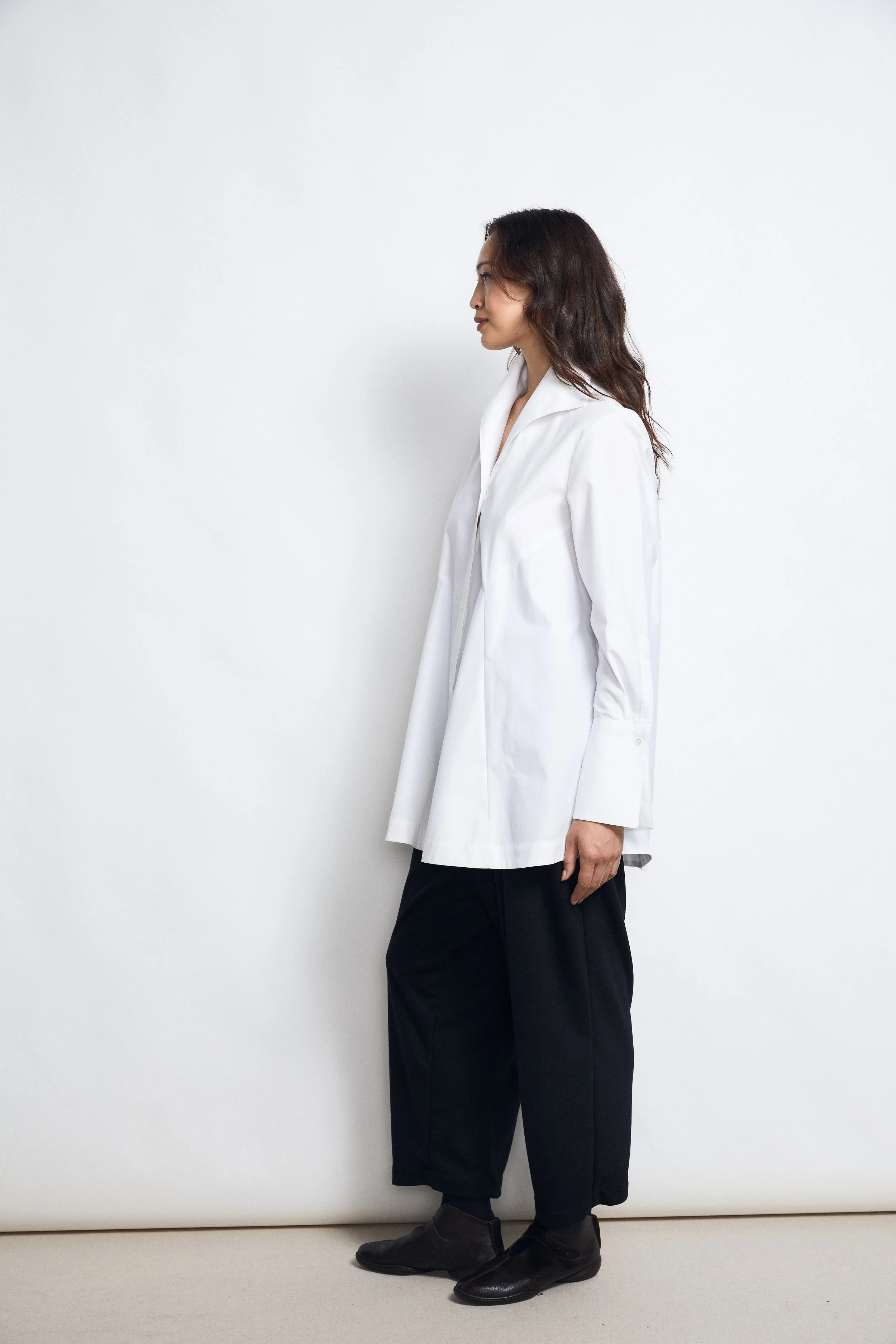 Swing Blouse. Japanese cotton. 
Available in different fabrics and colors, at open ateliers · Enquire →