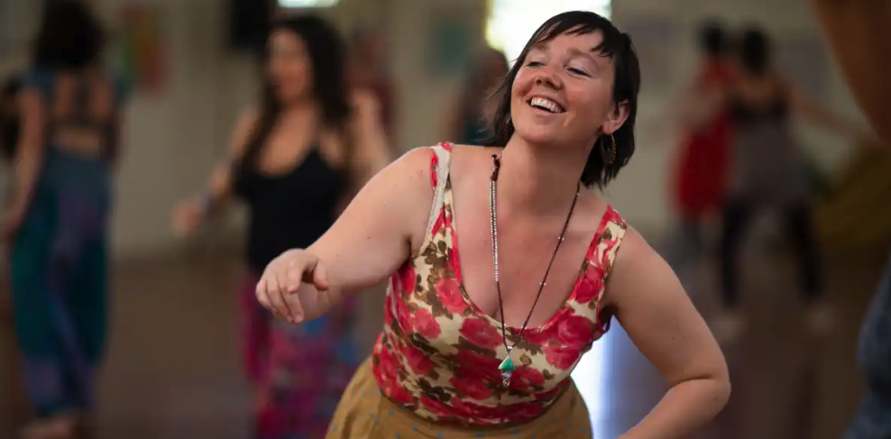 Dancing Freedom under the Full moon with Sara-Jane Cleland