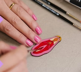 Holy Vulva Earring Workshop