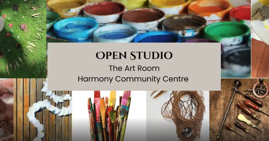 Open Studio in the Art Room at Harmony