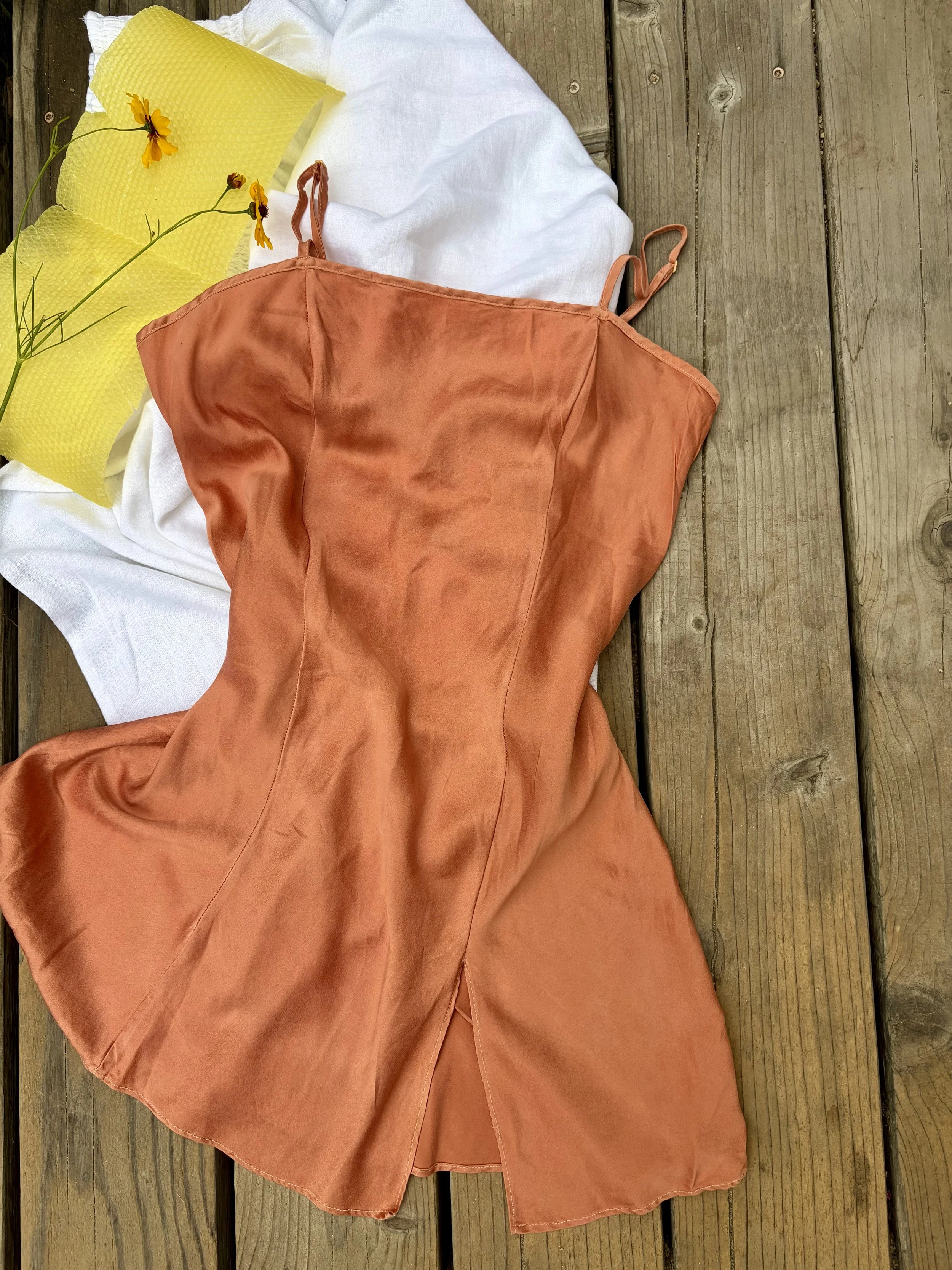 Loquat Memories Silk Slip