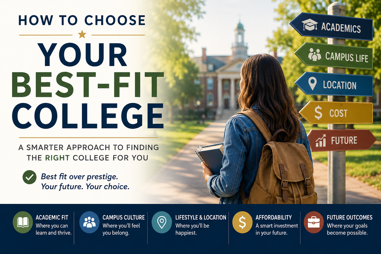 How to Choose Your Best-Fit College: A Guide for Students and Families