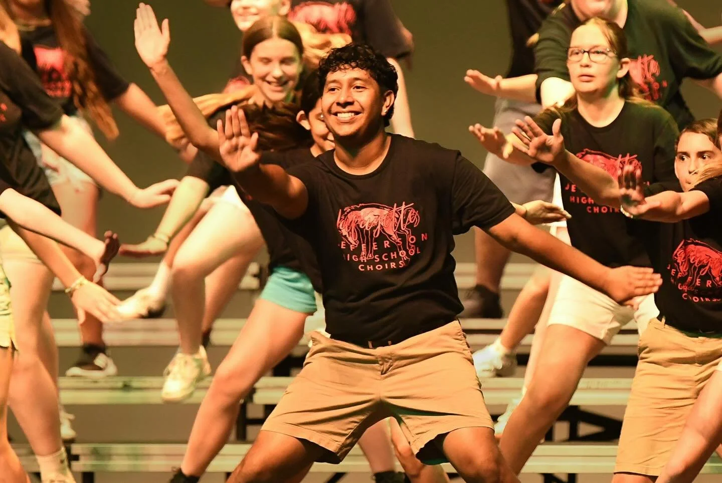 Jeff Choirs capped off an amazing Youth Show Choir Camp with a wonderful performance yesterday. We are so proud of the 63 fifth through ninth grade students from all over the Greater Lafayette area who joined us this week! Special shout out to our Fi