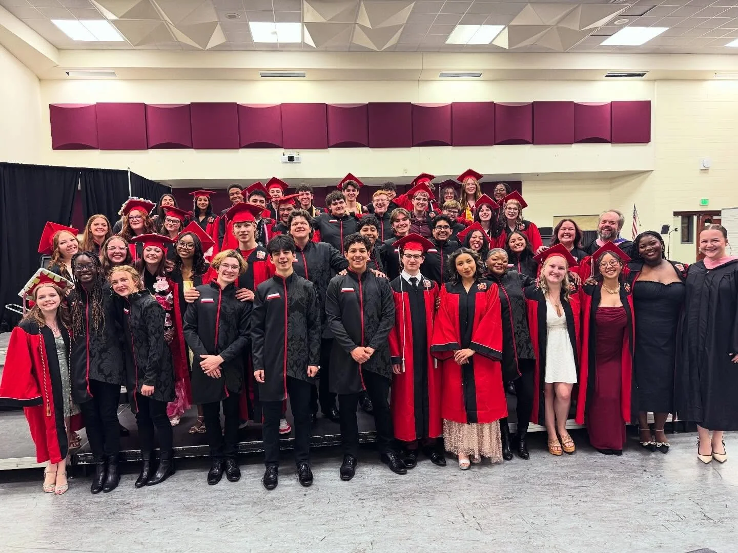 It&rsquo;s the last happy choir room group picture of the year. 🥹❤️ Congratulations to the Class of 2026! We love you and will miss you so much. Your contributions to the growth and evolution of this program have been remarkable and will resonate fo